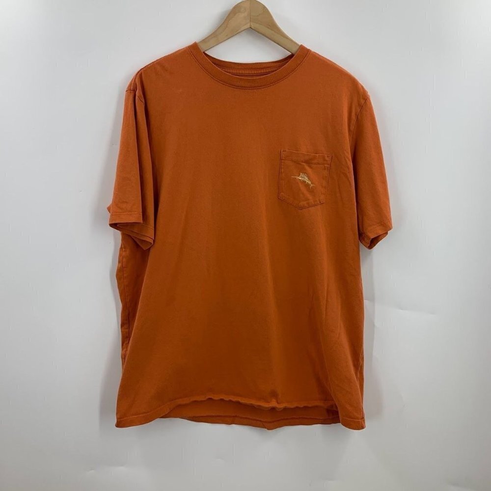 Tommy Bahama Men's Dr Fill Cotton Short Sleeve Crew Neck T-Shirt Size M